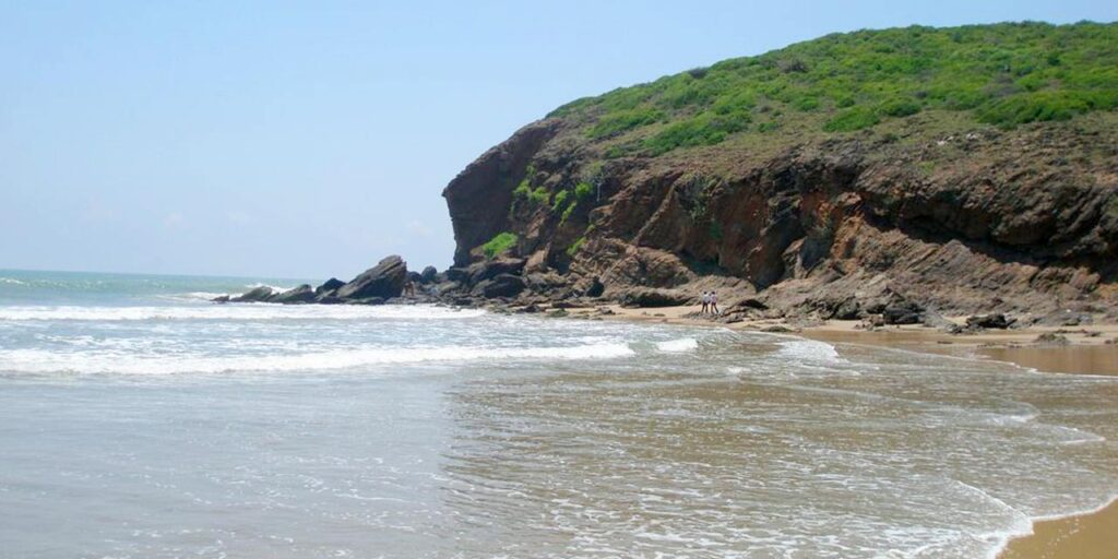 Coastal beauty of Yarada Beach Andhra Pradesh